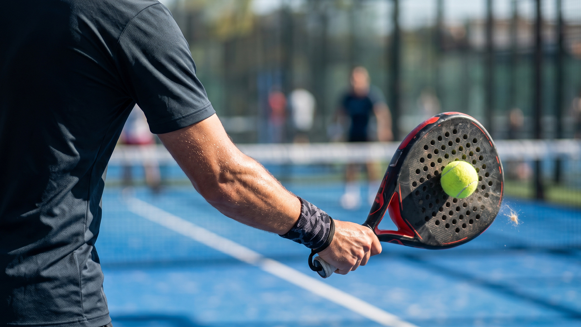 Padel injury treatment, padel elbow pain, padel knee pain, sports physiotherapy Constantia